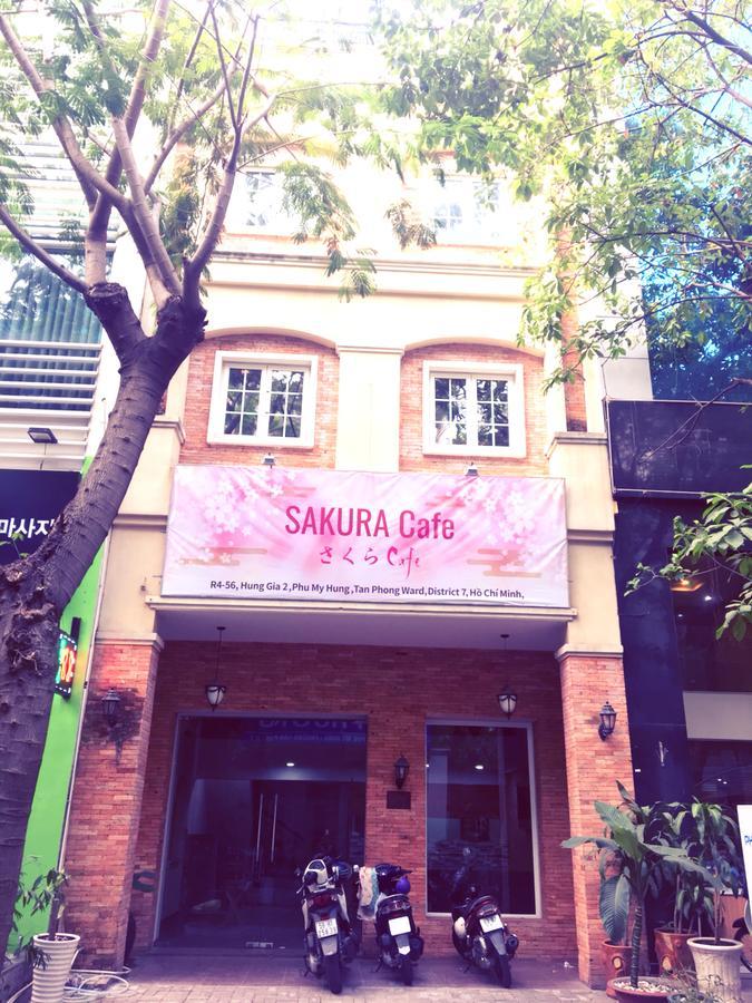 Apartmán Sakura Cafe Ho Či Minovo Město Exteriér fotografie